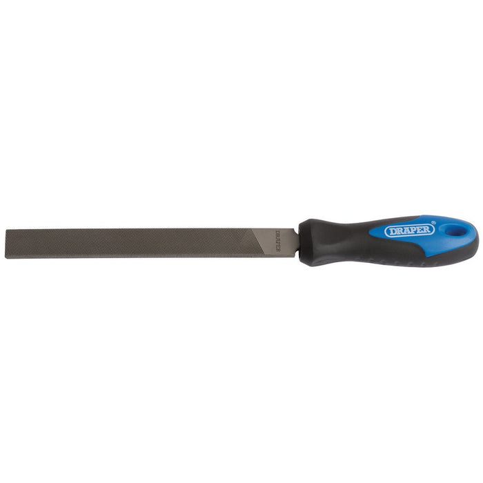 Draper - Soft Grip Engineers Hand File and Handle,  150mm, 250mm, 300mm