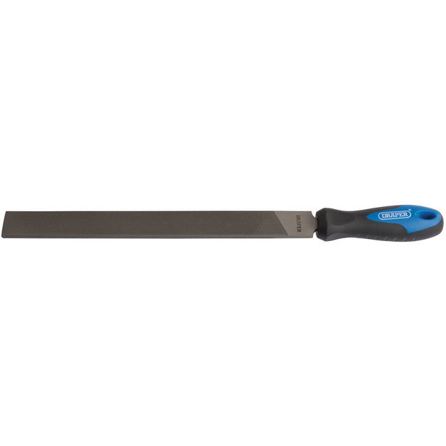 Draper - Soft Grip Engineers Hand File and Handle,  150mm, 250mm, 300mm