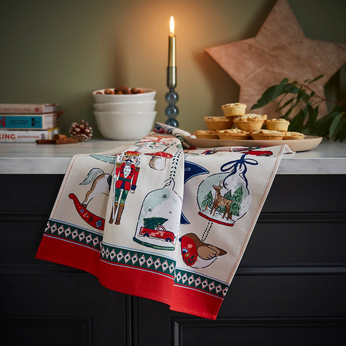 NSIMG-SHA256:e5826c788ecb9d4ac575c8c4a5c851a7a393376b240db0b1dc446d0b49eef721 · Isalbi Ulster Weavers Christmas Ornaments Tea Towel Multi-Coloured