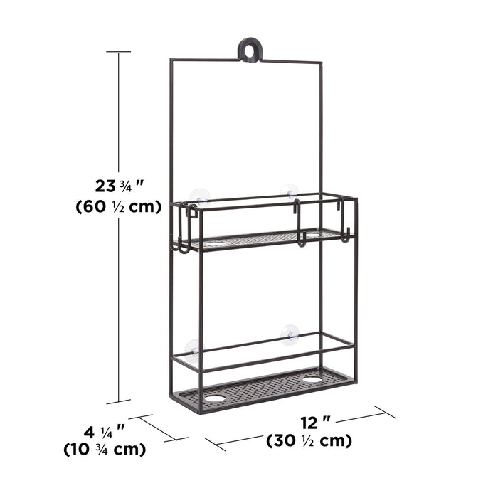 Isalbi Umbra Cubiko Shower Caddy Black