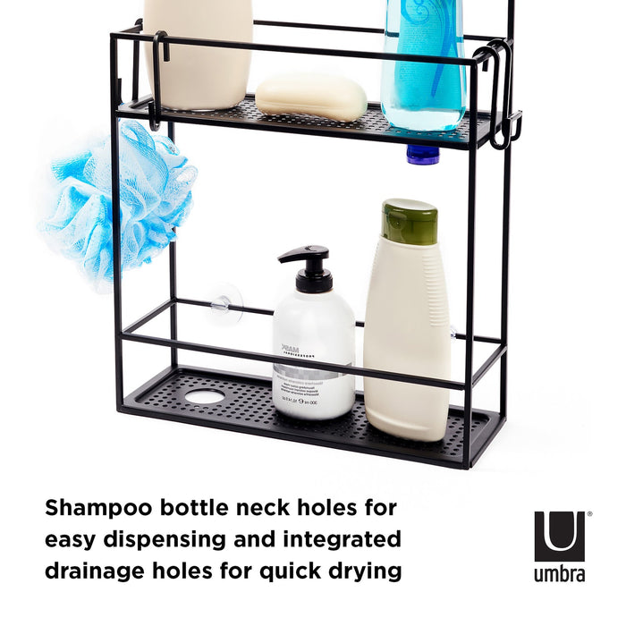 Isalbi Umbra Cubiko Shower Caddy Black