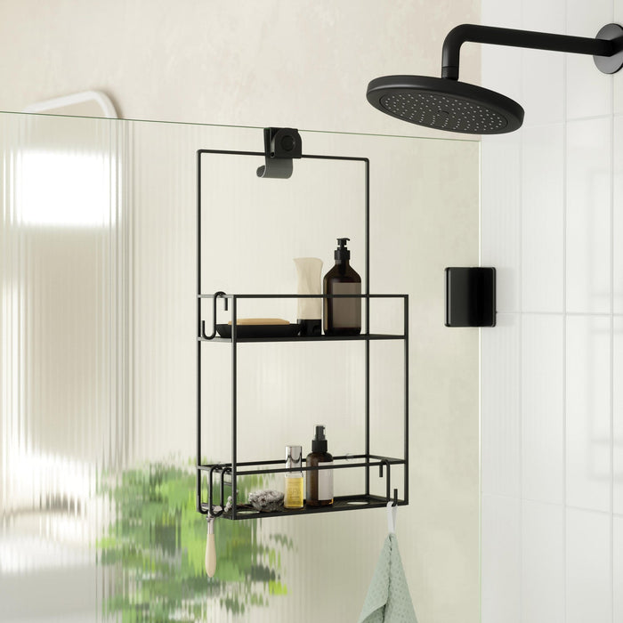 Isalbi Umbra Cubiko Shower Caddy Black