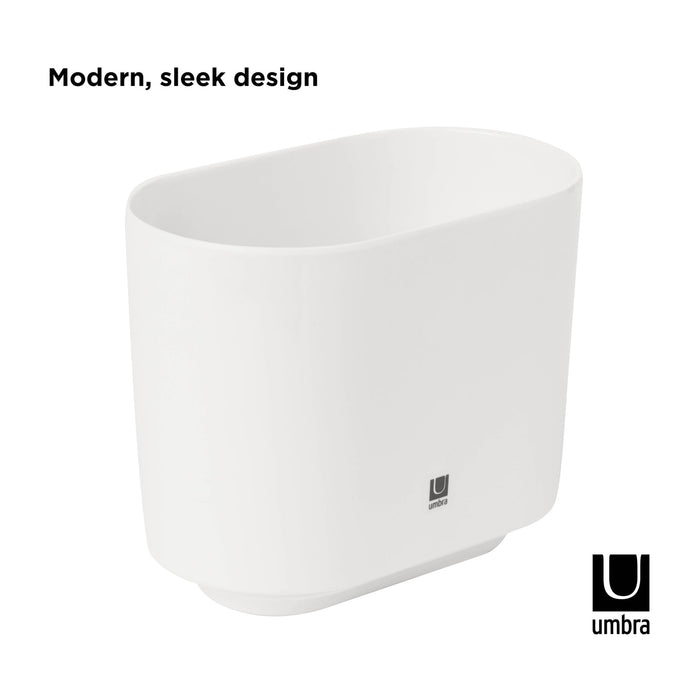 NSIMG-SHA256:e9274bcbd80c0da754f54e40918508fc8b420e8204d5f1c363e9bb9fba3277ed · Isalbi Umbra Step Toothbrush Holder White