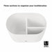NSIMG-SHA256:a2fe276ee7f4760b683829a3eaca67c1ffd6b4d6fb5f14ee79b6358a7e7a05da · Isalbi Umbra Step Toothbrush Holder White