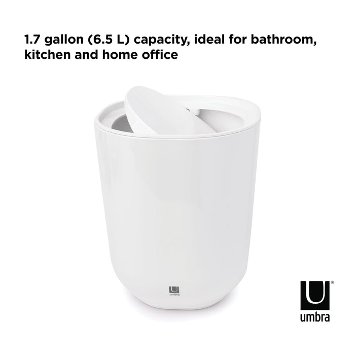NSIMG-SHA256:3820cefb38c09da8bed954e91f51066ad27a1fe15444333cdae09dee22f0eaa5 · Isalbi Umbra Step Waste Can with Lid White