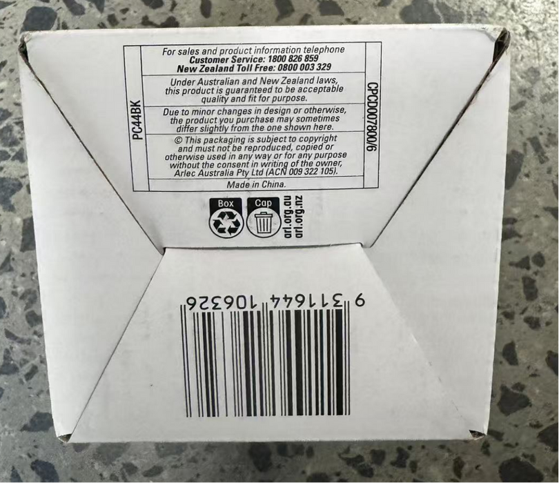 Arlec Black 24 Hour Weatherproof Timer