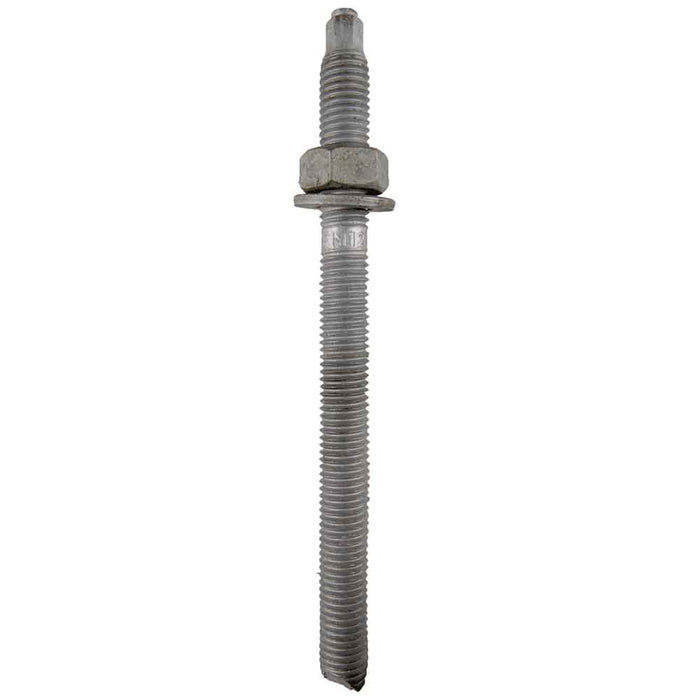 AnchorMark  Threaded Rod Galvanised FTR G 10x130 Chisel Point