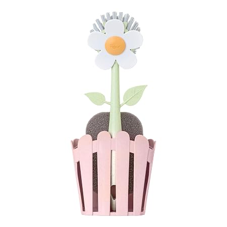 Florganic Pink 3pc Sink Caddy Set