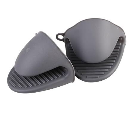 OVEN MITTS SET 2 CHARCOAL
