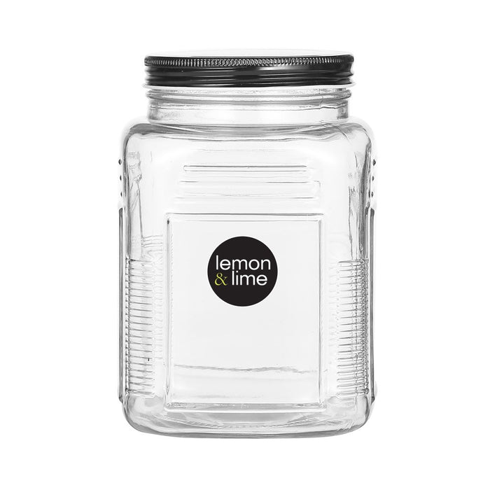 Lemon & Lime ASCOT GLASS JAR 1.5L