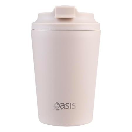 CERAMIC LINED S/S D/WALL INS. COFFEE CUP 360ML OAT