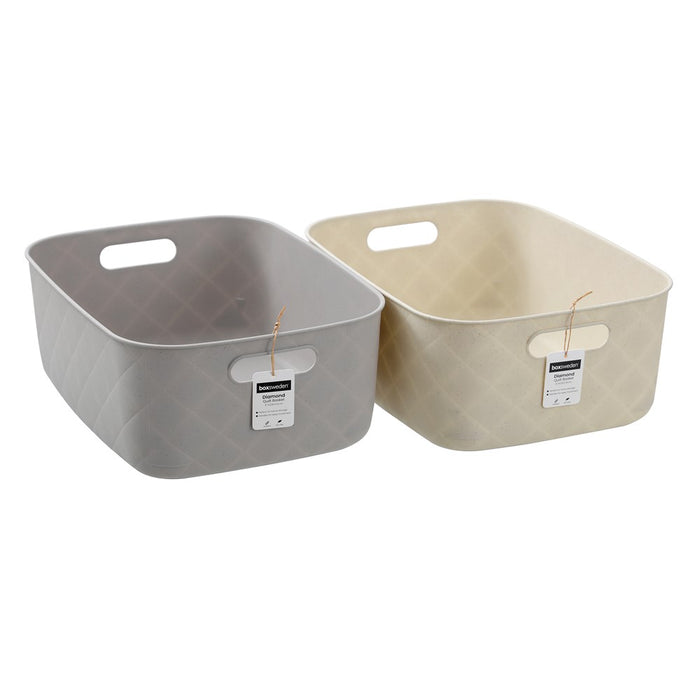 Boxsweden Diamond Quilt Basket M 37X28X14Cm