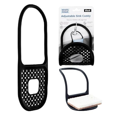 Adjustable Sink Caddy- Black