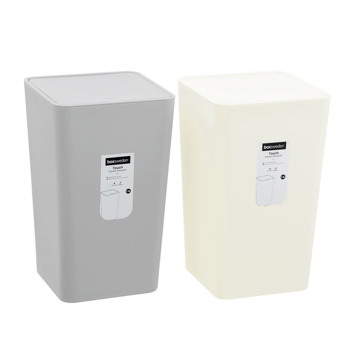 Boxsweden Touch Swing Bin Square 7.5L