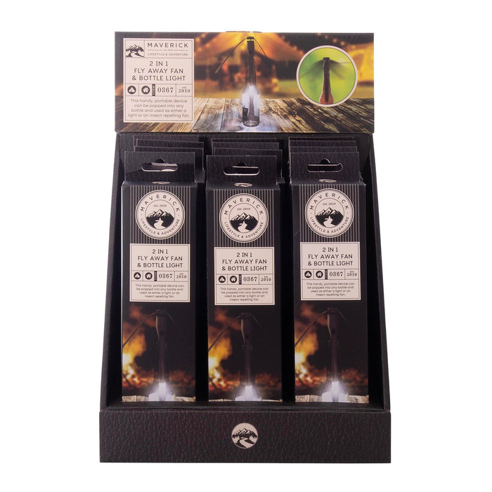 Maverick 2 in 1 Fly Away & Light Black