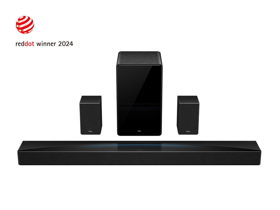 TCL Q85H Pro 7.1.4-Channel Dolby Atmos Soundbar - 1050 mm