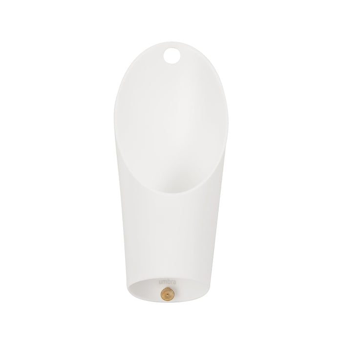 NSIMG-SHA256:85d3e188310fd7564fad14b4a8f05a119dd31b4867c99e0834f2be1e02daae5c · Isalbi Umbra Floralink Wall Vessel White