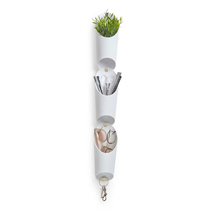 NSIMG-SHA256:56bb9eb14dffc3ec798c196594bce33dbcc415e15a952a643a7f0cae41a34f4a · Isalbi Umbra Floralink Wall Vessel White