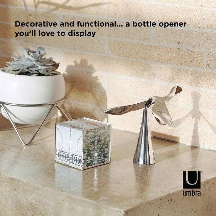 NSIMG-SHA256:ed325cb213cf53ead076cde770183c1b68aa8359c458394d89c8909fcc7b5a49 · Isalbi Umbra Tipsy Bottle Opener Chrome