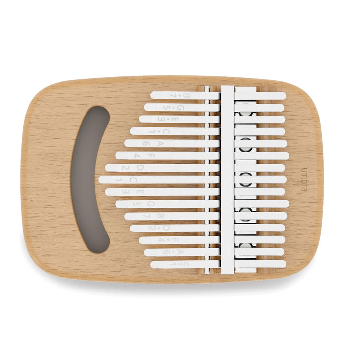 NSIMG-SHA256:228dc46e4f6b1655c4e59e28bafd70369be604daf8917dcdc6a8f544c664ff6e · Isalbi Umbra Strumba Kalimba White & Natural