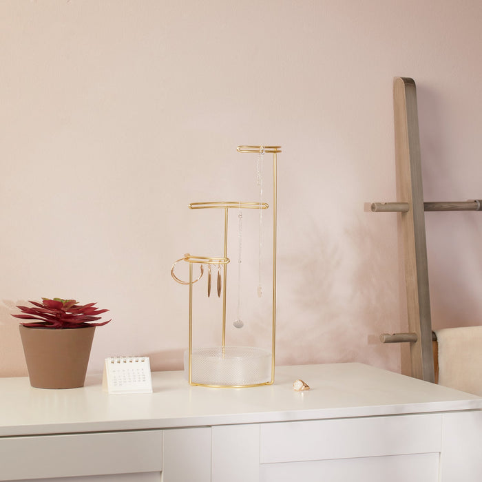 NSIMG-SHA256:98edc0aa1d9717ebd5cee8b52b35b0e79160f76ee7923b4b3e1c6402eaaa0dd0 · Isalbi Umbra Tesora Jewellery Stand Glass & Brass