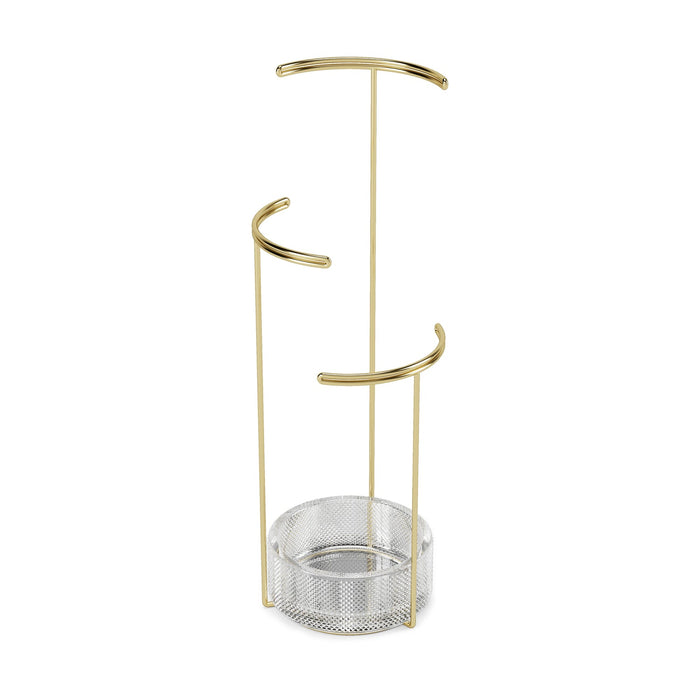 NSIMG-SHA256:93afa7cebe7f38aa7331b4b8bd96fb7f14cae1268cfa40cda592415fbef82ac2 · Isalbi Umbra Tesora Jewellery Stand Glass & Brass