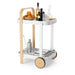 NSIMG-SHA256:efd69048faed9af0f35b4611679f14a768c07ddbae24949abed03228f743e914 · Isalbi Umbra Bellwood Bar Serving Cart White & Natural