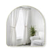 Isalbi Umbra Hubba Arched Mirror Brass