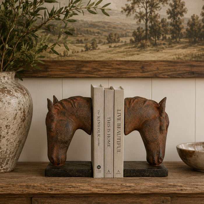 2 set Horse Head Bookends (SOLD OUT / DUE TBA)