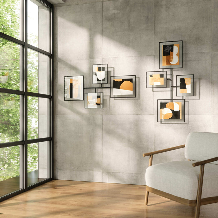 NSIMG-SHA256:21bd29b9fad7405e58804694a422dbc0202ce90c61aadde895dfae58c845b208 · Isalbi Umbra Flute Wall Gallery Frame4pcs Set Black