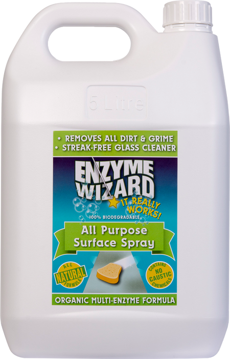 Enzyme Wizard All-Purpose Surface Spray – 5 L