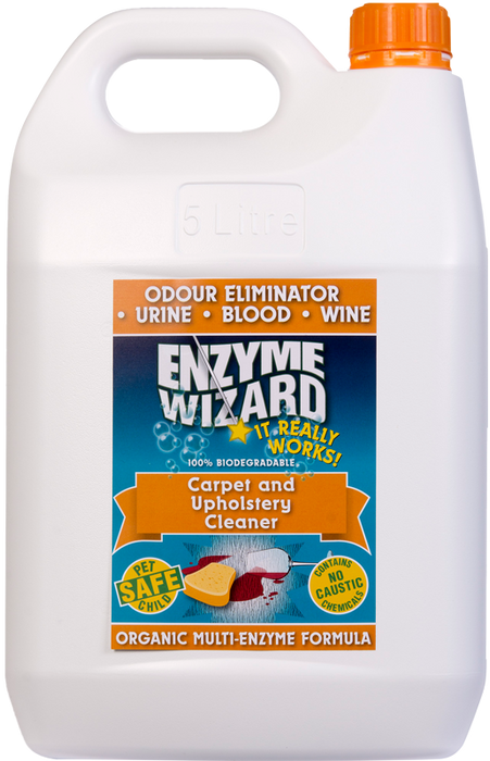 Enzyme Wizard Carpet & Upholstery Cleaner – 5 L