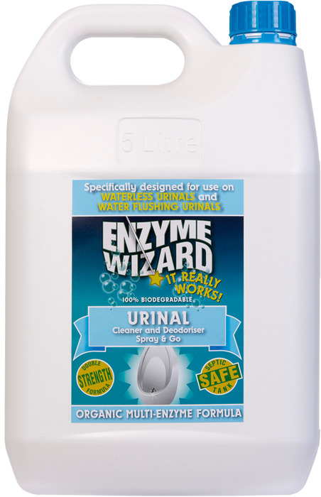 Enzyme Wizard Urinal Cleaner & Deodoriser – 5 L
