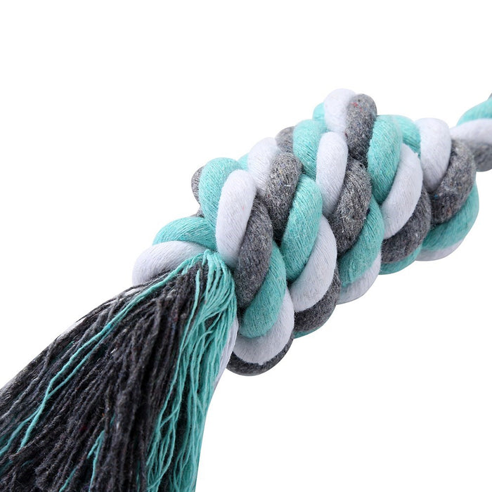 Paws & Claws CORN COB TPR + ROPE DENTAL TOY 41X6CM