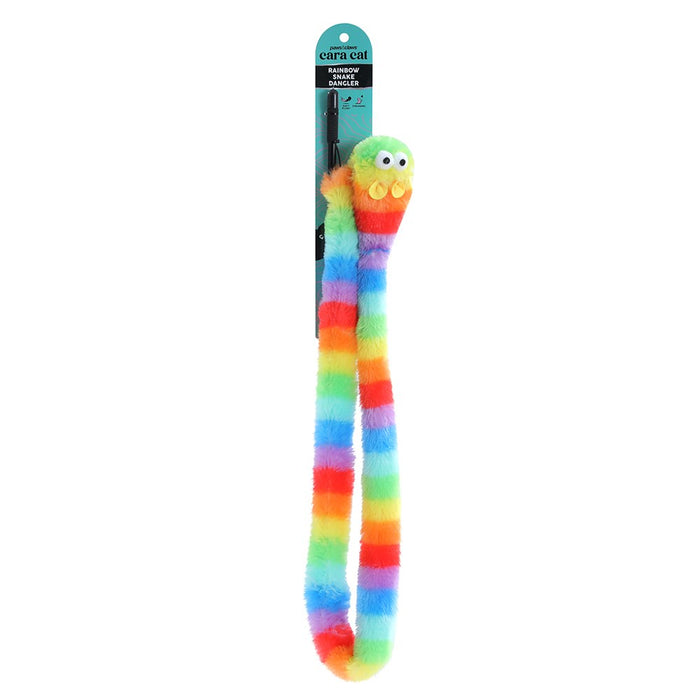 Paws & Claws CARA CAT RAINBOW CAT DANGLER WAND 1.5MT