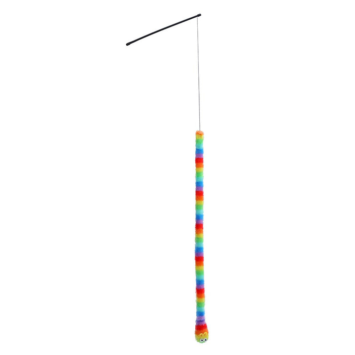 Paws & Claws CARA CAT RAINBOW CAT DANGLER WAND 1.5MT
