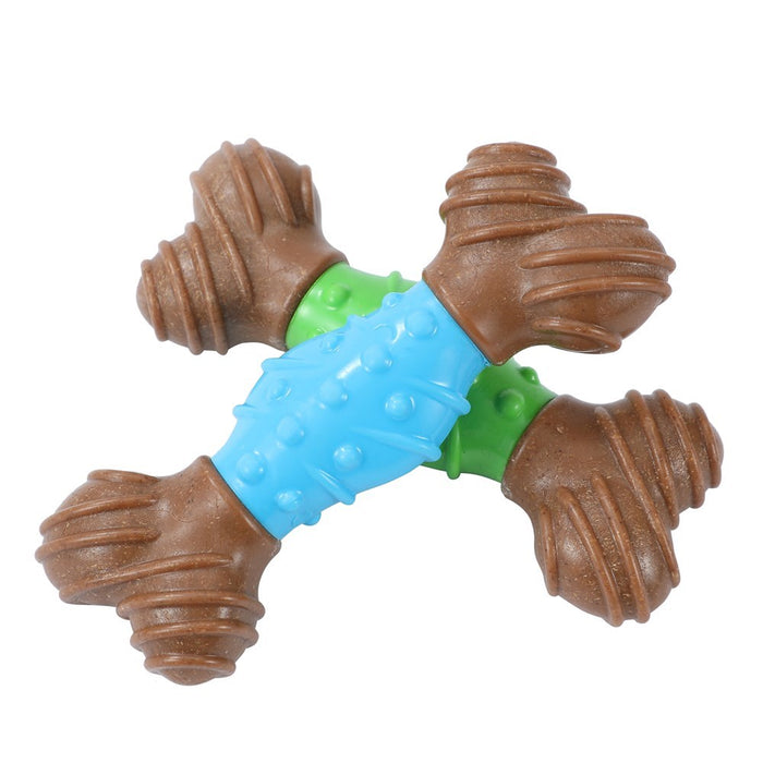 Paws & Claws BOOBONE TPR DENTAL BONE PEPPERMINT 15CM
