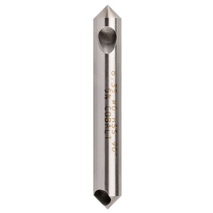 Bordo 6.35mm 90 Degree HSS Co5 Bright Cross Hole Countersink