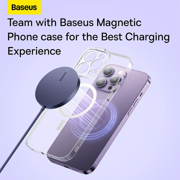 Baseus Simple Mini3 Magnetic Wireless Charger 15W