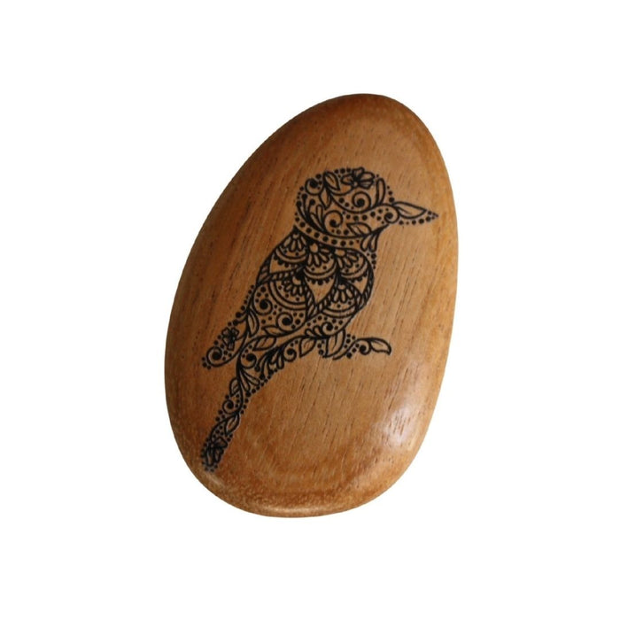 5 set Wood Magnet Kookaburra Black