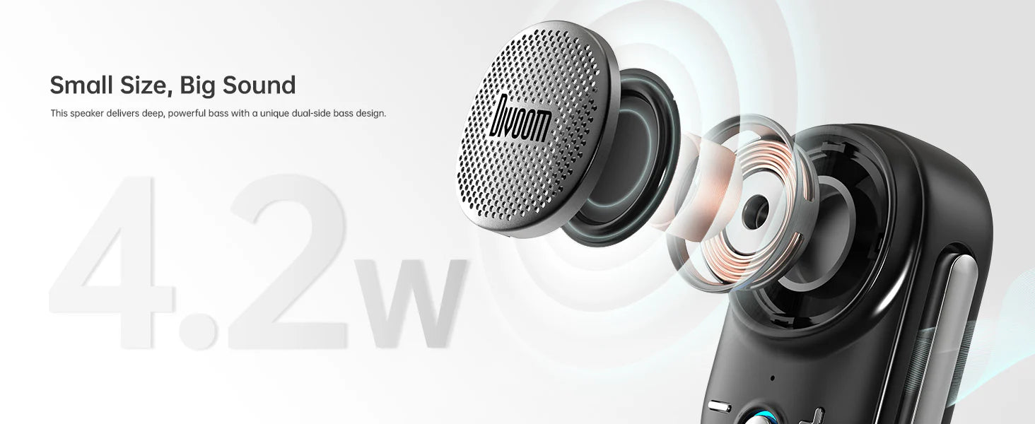 Divoom Itour-S Portable Bluetooth Speaker