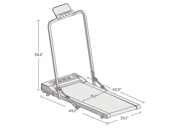 Flexispot 2-in-1 Walking Treadmill Walking Pad
