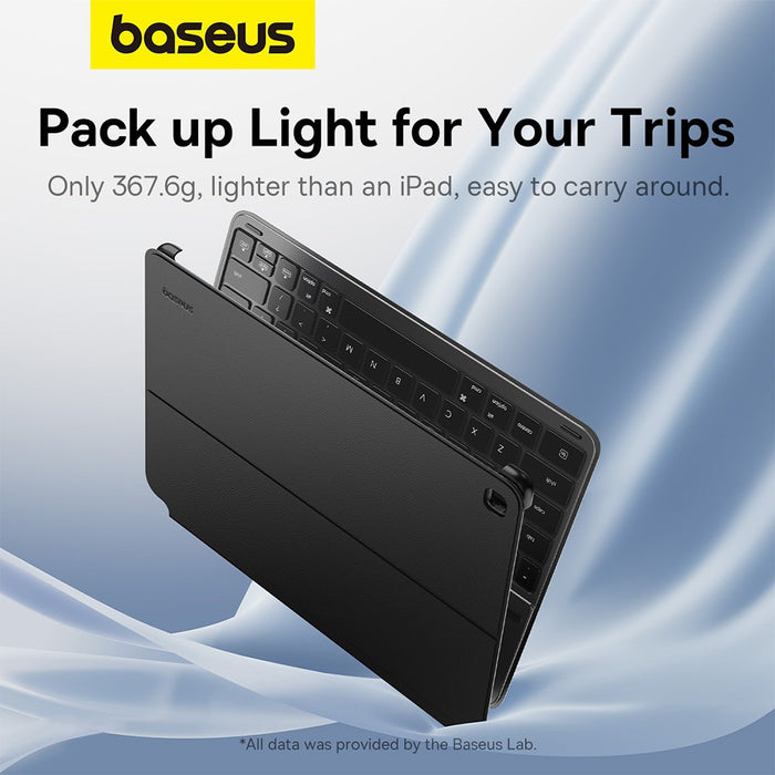 Baseus Brilliance Series Magnetic Keyboard Case for iPad 10.2 (2019/2020/2021)-Cluster Black