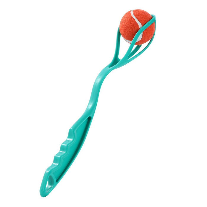 Paws & Claws ERGONOMIC BALL LAUNCHER 40X7CM GREEN
