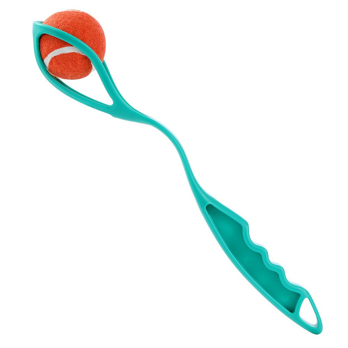 Paws & Claws ERGONOMIC BALL LAUNCHER 40X7CM GREEN