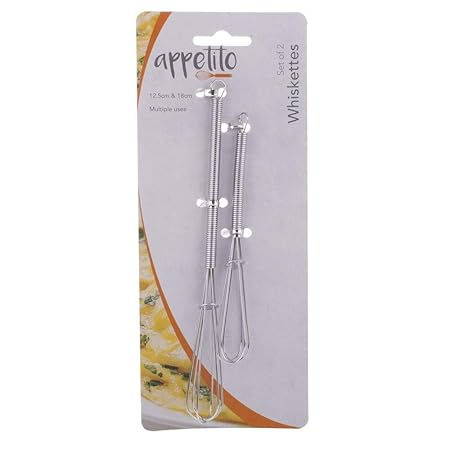 SET 2 WHISKETTES 12.5CM & 18CM