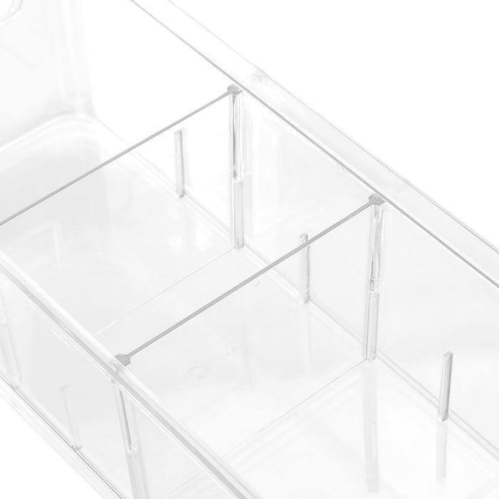Boxsweden Crystal Storage Tray Adjustable Dividers 35X14X11Cm
