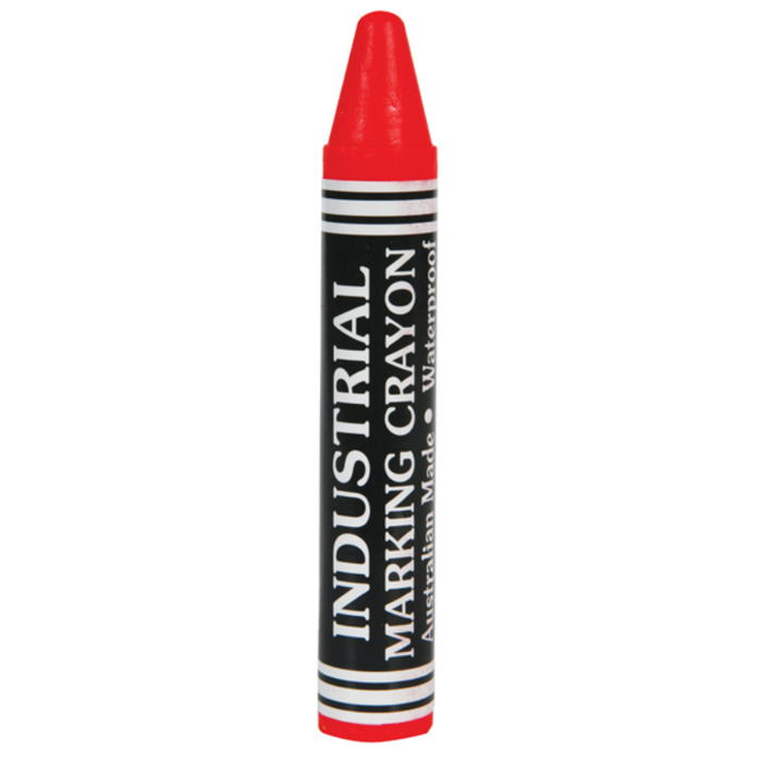 Leviathan Industrial Crayons – Durable, Waterproof, Multi-Surface Marking Crayons (12 Pack)