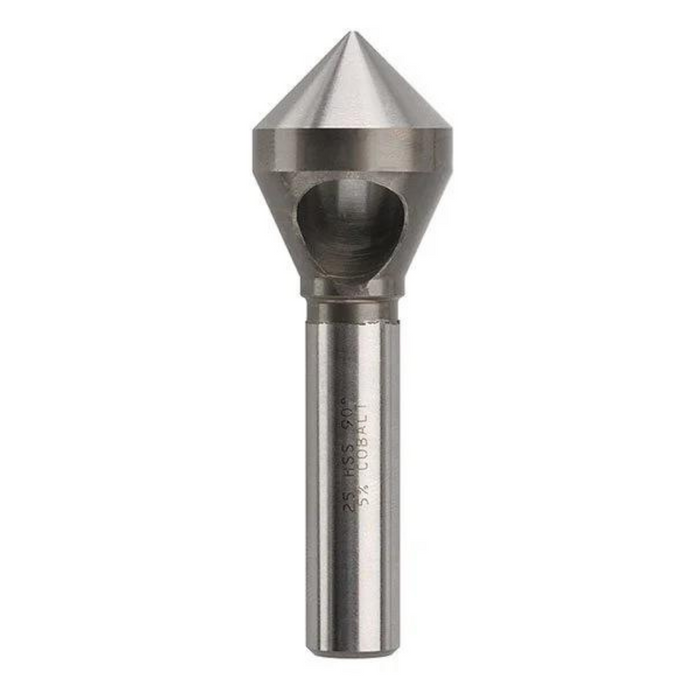 Bordo  25mm 90 Degree HSS Co5 Bright Cross Hole Countersink