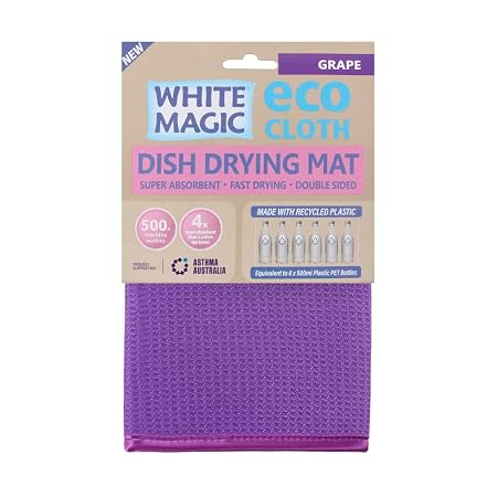 Dish Drying Mat Grape